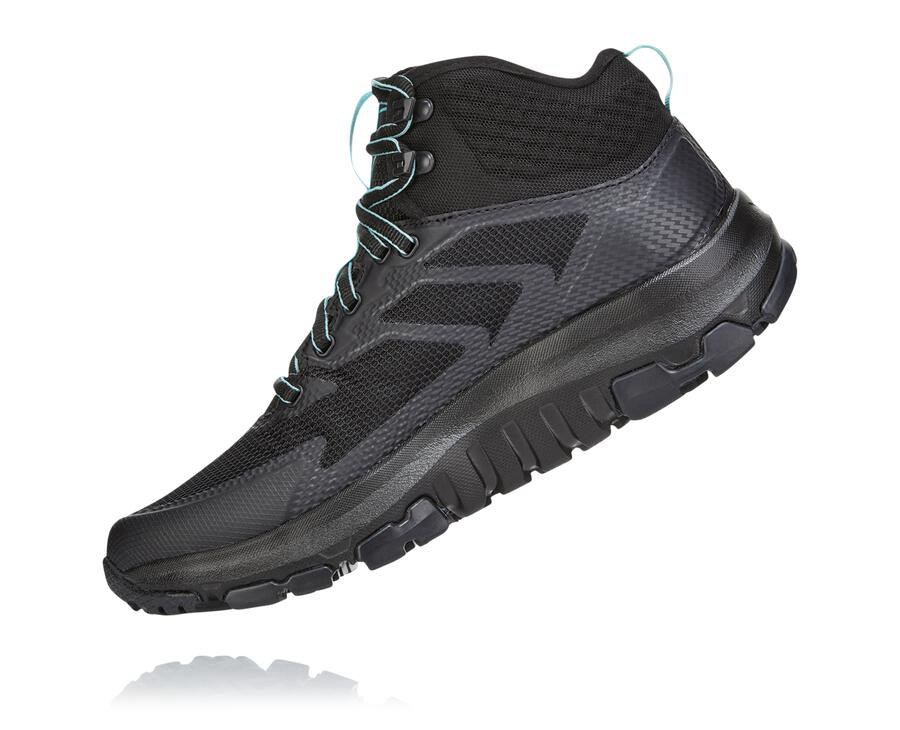 Chaussure Randonnée Hoka One One Toa Gore-Tex Femme - Noir - PVZ-618302